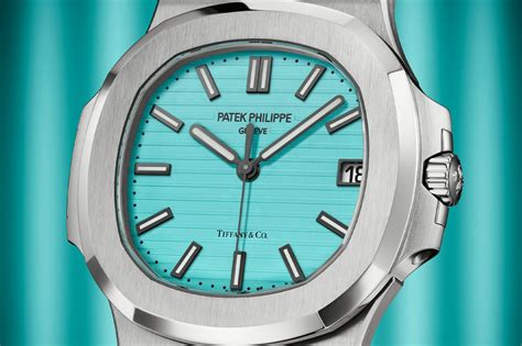 montre patek philippe et tiffany & co|patek philippe tiffany blue nautilus.